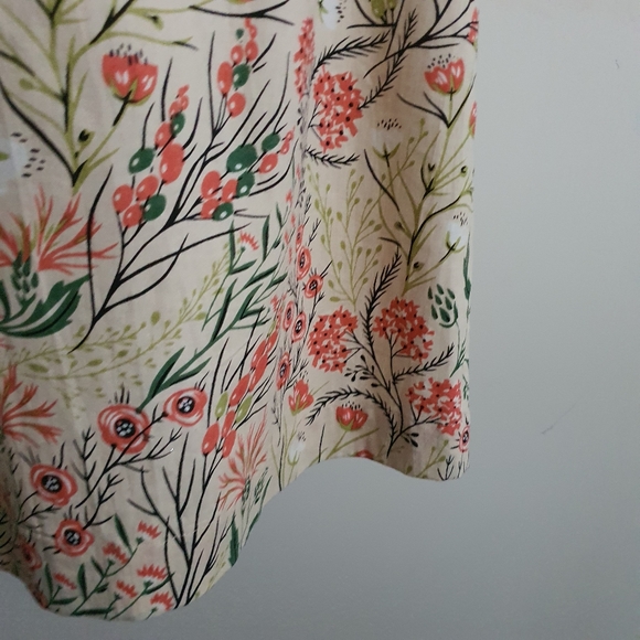 MahaShe Size 16 Cream Cap Sleeve Fit and Flare Dress with Pockets NWOT - Picture 11 of 13
